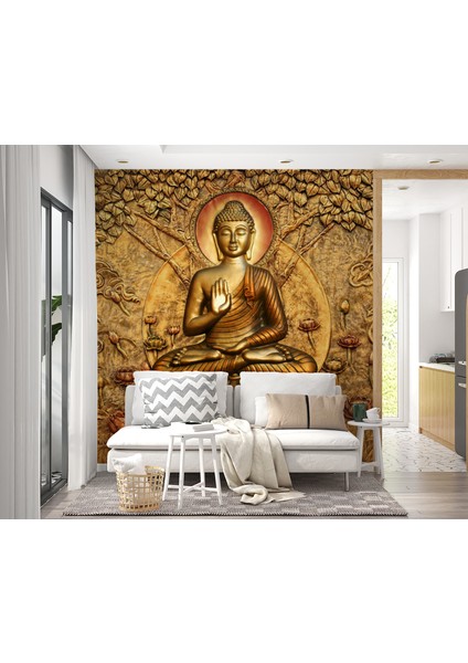 Buda Duvar Kağıdı Meditasyon Duvar Resmi Oturma Odası Duvar Posteri
