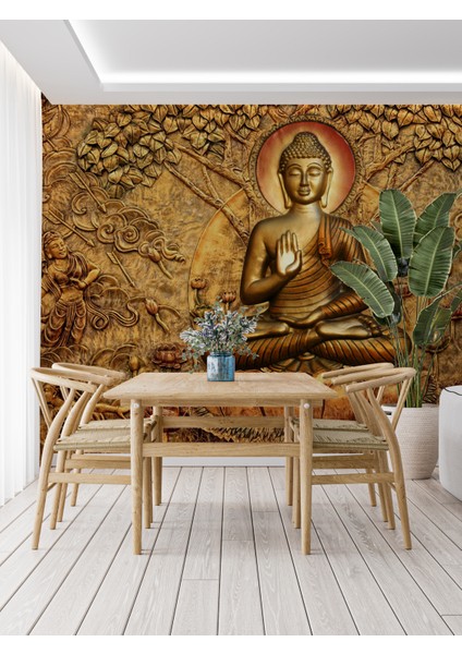 Buda Duvar Kağıdı Meditasyon Duvar Resmi Oturma Odası Duvar Posteri
