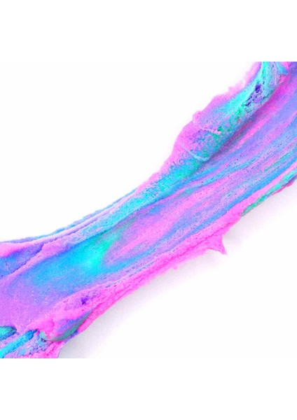 Neon Fluffy Cloudz Butterfly Slime