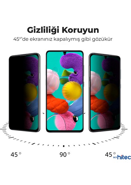 Apple Iphone 15 Pro Tam Kaplayan Darbe Dayanıklı Parlak Esnek Kırılmaz Ekran Koruyucu