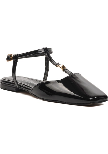 670476 Siyah Kadın Babet modelleri