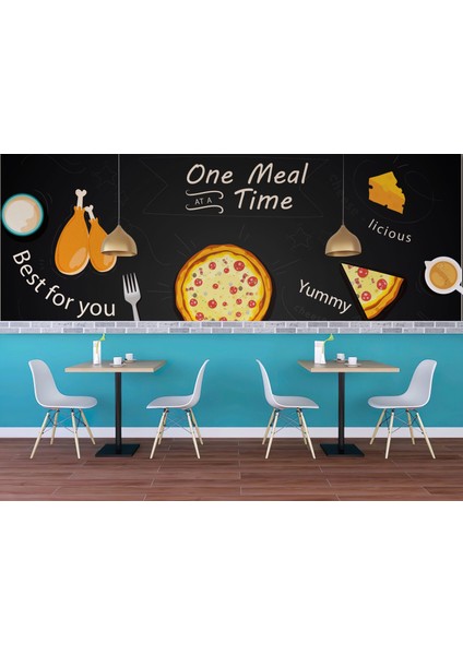 Pizza Duvar Kağıdı Restoran Duvar Resmi Taco Duvar Posteri
