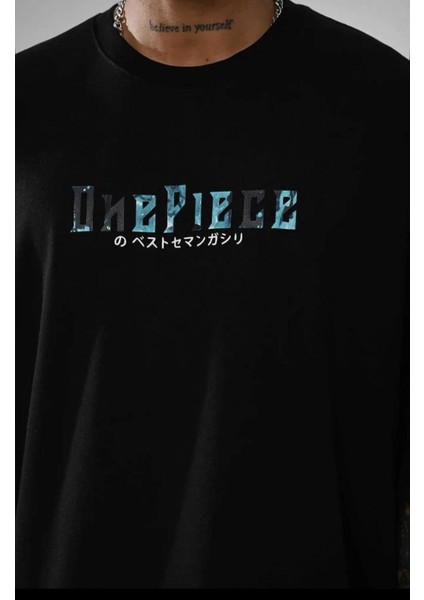 Unisex Oversize One Piece T-Shirt Siyah fiyatları
