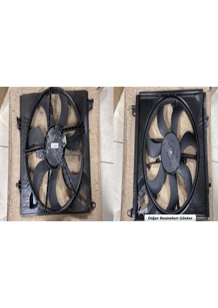 Fan Motoru + Şase + Pervane 214810518R Megae-Iv Talısman ( 214813939R ) 214810518R 214813939R Gold