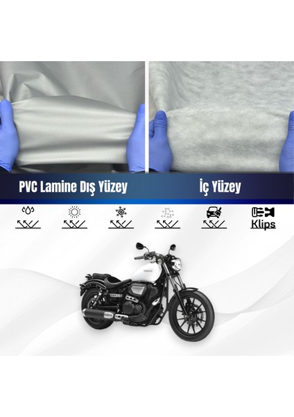 Ultra Shop Yamaha Xvs 950 Cu Su Geçirmez Motosiklet Brandası 4 Mevisme Uygun Motor Branda