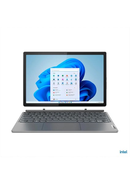 Ideapad Düet 12.4inç Dokunmatik Dolby Vision® 2,5K(2560 x 1600) Ekran 12.nesil Intel Core I5 1235U-8GB-256GB Ssd-1.2 Kg. + Türkçe Q Bluetooth Klavye + Dokunmatik Kalem + Windows 11 Home