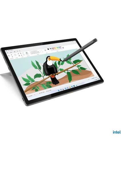 Ideapad Düet 12.4inç Dokunmatik Dolby Vision® 2,5K(2560 x 1600) Ekran 12.nesil Intel Core I5 1235U-8GB-256GB Ssd-1.2 Kg. + Türkçe Q Bluetooth Klavye + Dokunmatik Kalem + Windows 11 Home