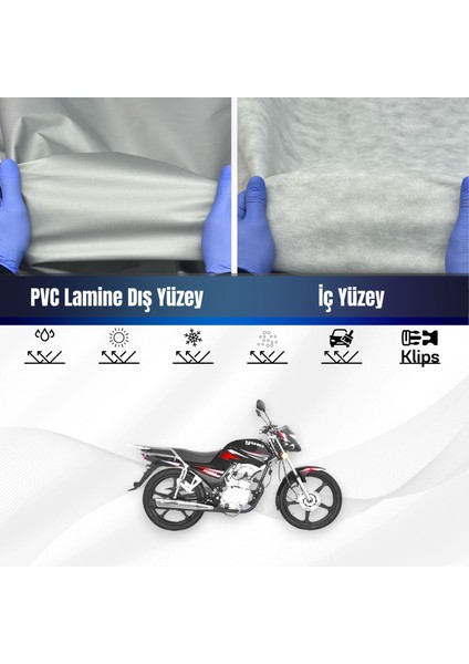 Ultra Shop Yukı Forza 170 Su Geçirmez Motosiklet Brandası 4 Mevisme Uygun Motor Branda