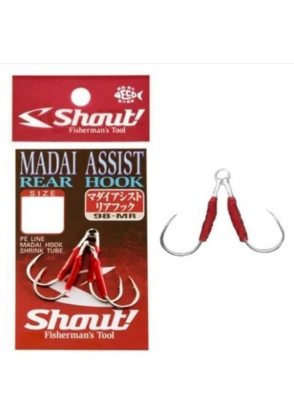 Madai Assist Rear Hook Serisi Olta Iğnesi, S fiyatları
