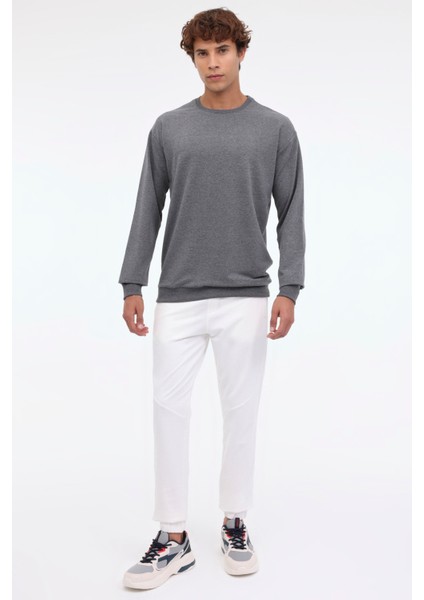 M-SN90 Bsc C Sw 3pr Gri Erkek Sweatshirt modelleri