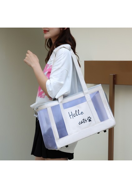 Çanta Taşınabilir Kedi Çantası Evcil Hayvan Çantası Omuz Nefes Alabilir (Yurt Dışından) fiyatları