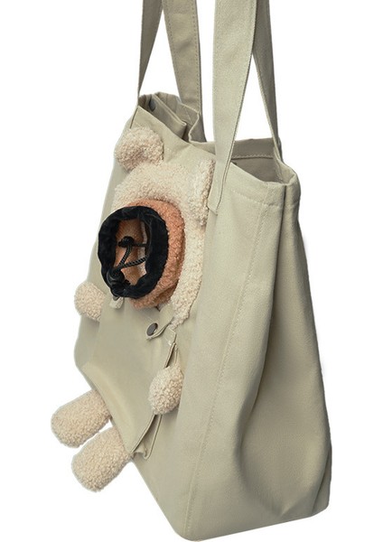 Kedi Çantası Açık Hava Taşınabilir Kanvas Sırt Çantası Crossbody Çantayı Ortaya Çıkarabilir (Yurt Dışından) fiyatları