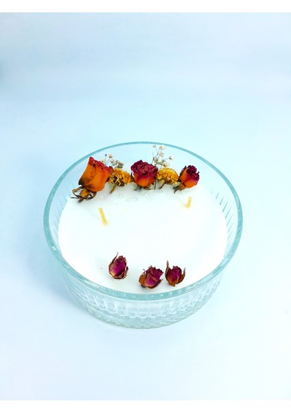 Soya Wax Natural Mum – Rose modelleri