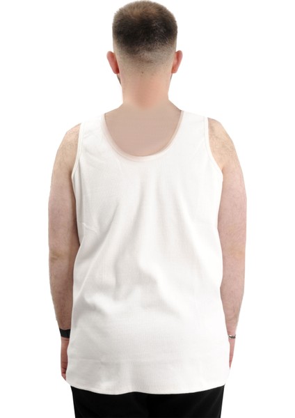 Büyük Beden Erkek Kolsuz Atlet 6341 Ekru fırsatları