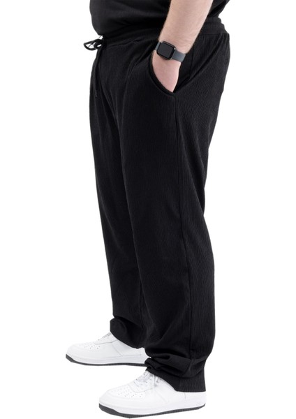 Büyük Beden Erkek Jogger Platin Jakar 24913 Siyah modelleri