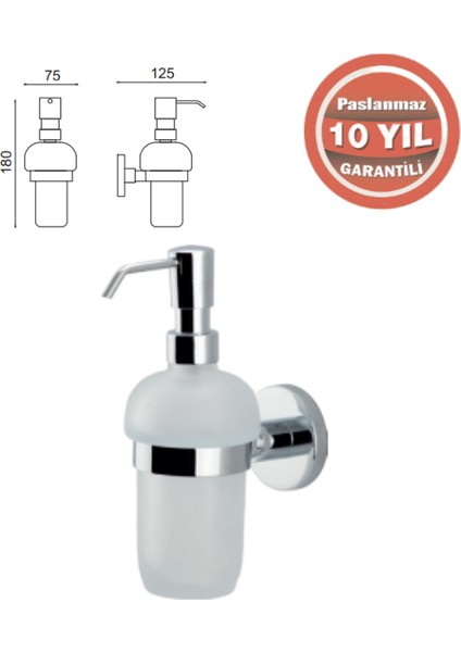 FL10-027 Montajlı Sıvı Sabunluk