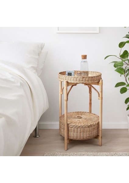 Komodin, Rattan, 52 cm