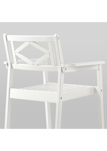 Kolçaklı Sandalye, Beyaz-Bej, Mindersiz modelleri