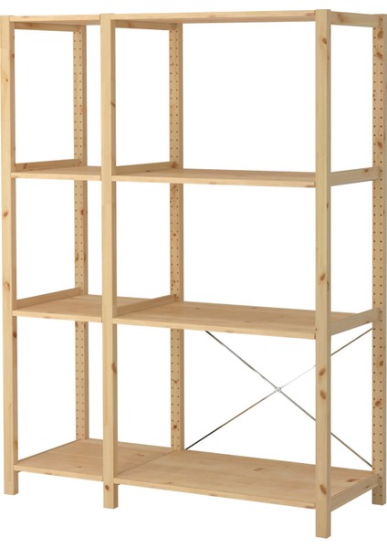Raf Ünitesi, Çam, 134X50X179 cm