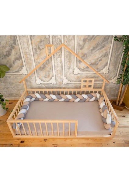 Montessori Ahşap Karyola - Montessori Yatak - Montessori Karyola Opmont-16 fırsatları