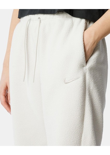 Kadın Polar Oversize Bej Eşofman Altı (Geniş Kalıp) indirimleri