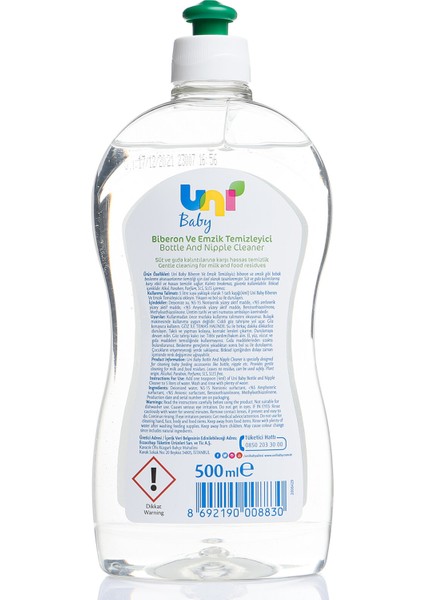 Likit Biberon Emzik Temizleyici 500 ml fırsatları