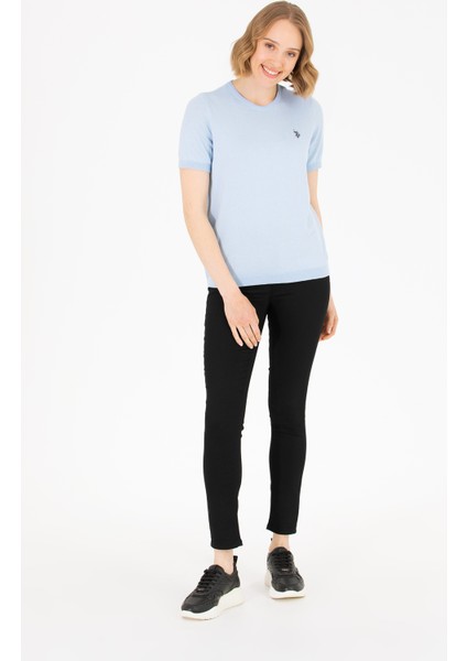 Kadın Siyah Pantolon (Kanvas-Chino) 50266061-VR046