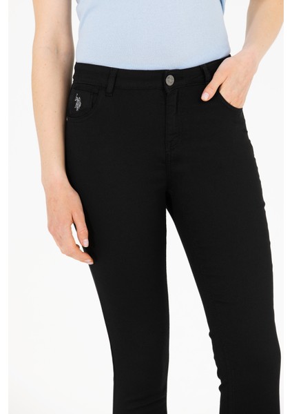 Kadın Siyah Pantolon (Kanvas-Chino) 50266061-VR046 indirimleri