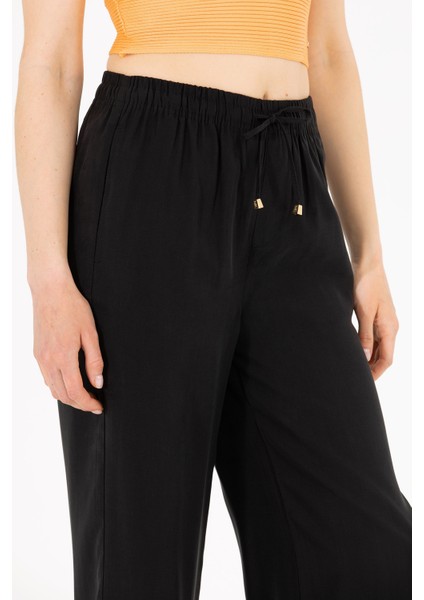 Kadın Siyah Pantolon (Kanvas-Chino) 50263197-VR046 indirimleri