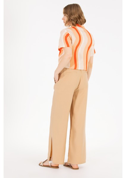 Kadın Camel Pantolon (Kanvas-Chino) 50263197-VR015 fırsatları