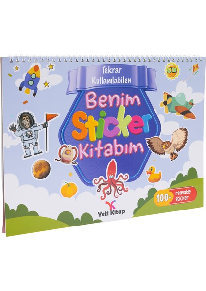 Tekrar Kullanılabilen Sticker Kitabım