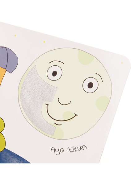 Dokun Hisset Gökyüzüne Dokun Eğitici Kitap