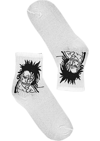 Unisex My Hero Kenpachi Zaraki Anime Boy Kolej Çorap modelleri