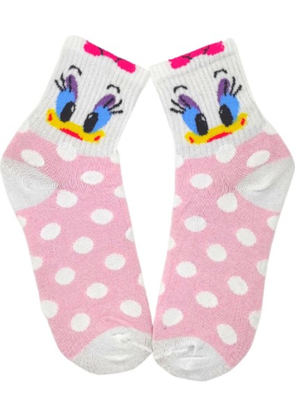 Unisex Daisy Duck Kolej Çorap