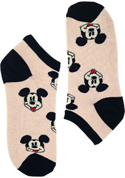 Unisex Mickey Renkli Patik Çorap fiyatları