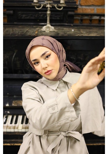 Olinda Eşarp - Sütlü Kahve