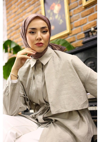 Olinda Eşarp - Sütlü Kahve