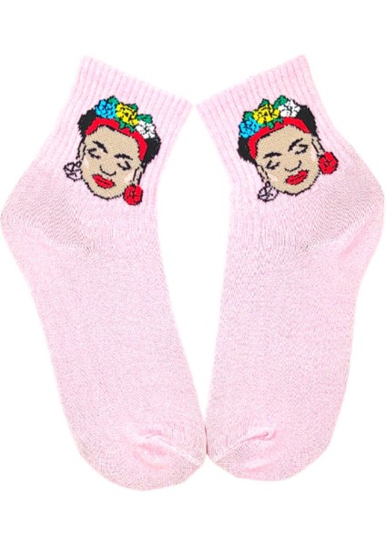 Unisex Pink Icon Kolej Çorap fırsatları