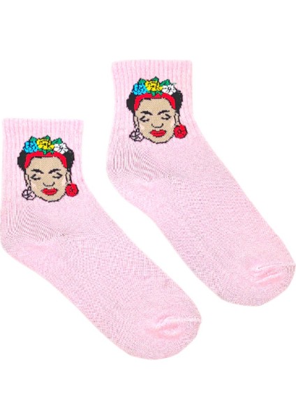 Unisex Pink Icon Kolej Çorap indirimleri