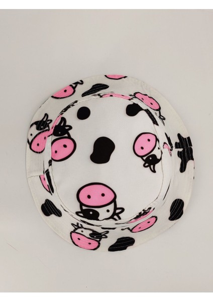 Quality Fashion Happy Cow Terletmez Bucket Kova Şapka indirimleri