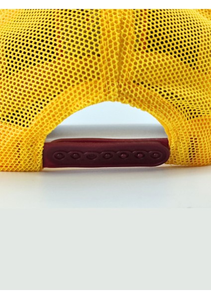 Hayvan Figürlü Quality King Snake Yellow Grey Nakışlı Fileli Fashion Hat Şapka fırsatları