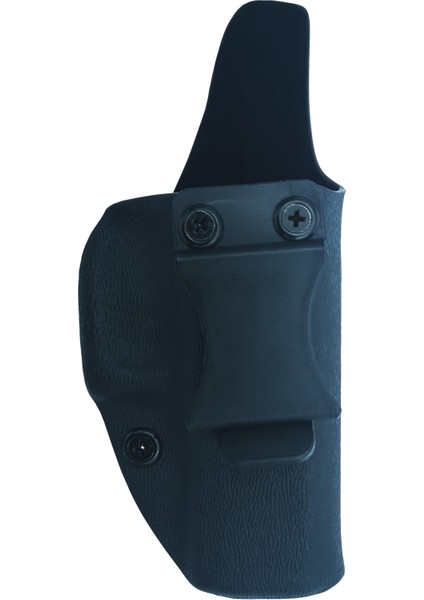 Glock 43 Için Uyumlu Kydex Kadife Kaplamalı Kılıfı Mat
