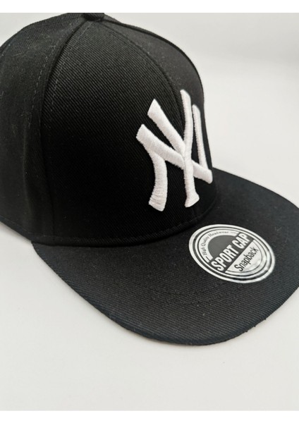 Siyah Şapka Hip Hop Hat Snapback New York Yankees Sport Cap Şapka