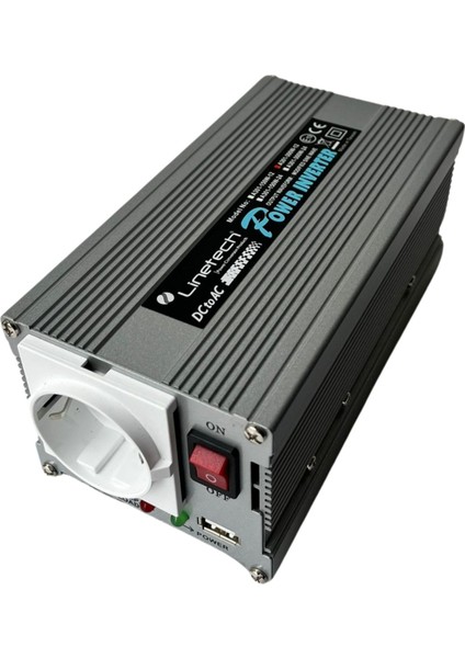 Linetech 12V 300W Modifiye Sin Inverter