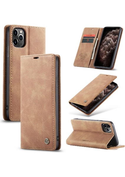 Iphone 11 Için Flip Case Pro Max Vintage Pu Deri Cüzdan Kılıf Kart Yuvası (Yurt Dışından) fiyatları