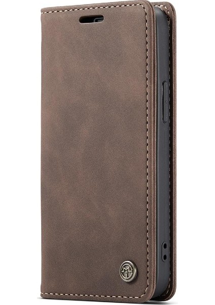 Iphone 12 Için Flip Case/12 Pro Flip Folio Kitap Vintage Pu Deri Cüzdan (Yurt Dışından) indirimleri