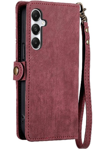 Samsung Galaxy Galaxy 5g Için Flip Case Basit Iş Deri Kılıf Flip (Yurt Dışından) fırsatları