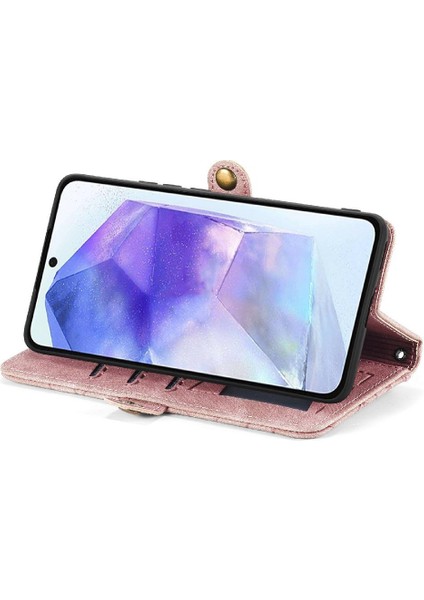 Samsung Galaxy Galaxy 5g Için Flip Case Basit Iş Deri Kılıf Flip (Yurt Dışından) indirimleri