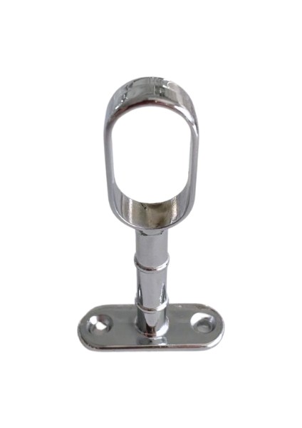 Oval Ayaklı Açık Askı Borusu Flanşı Mobilya Oval Boru Flanşı (İç Ölçüleri En:15 mm Boy:25 mm) fiyatları