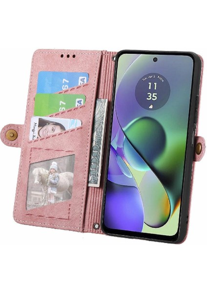 Motorola Moto G54 5g Flip Kapak Için Flip Case Cüzdan Deri Kılıf Basit (Yurt Dışından) fırsatları